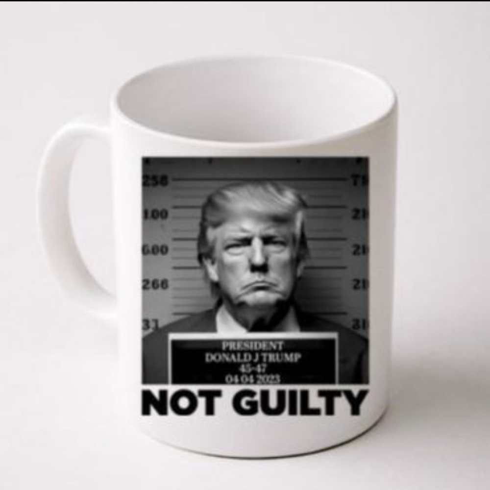Trump funny meme "GUILTY" coffee mug